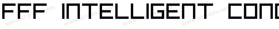 FFF Intelligent Condensed字体转换